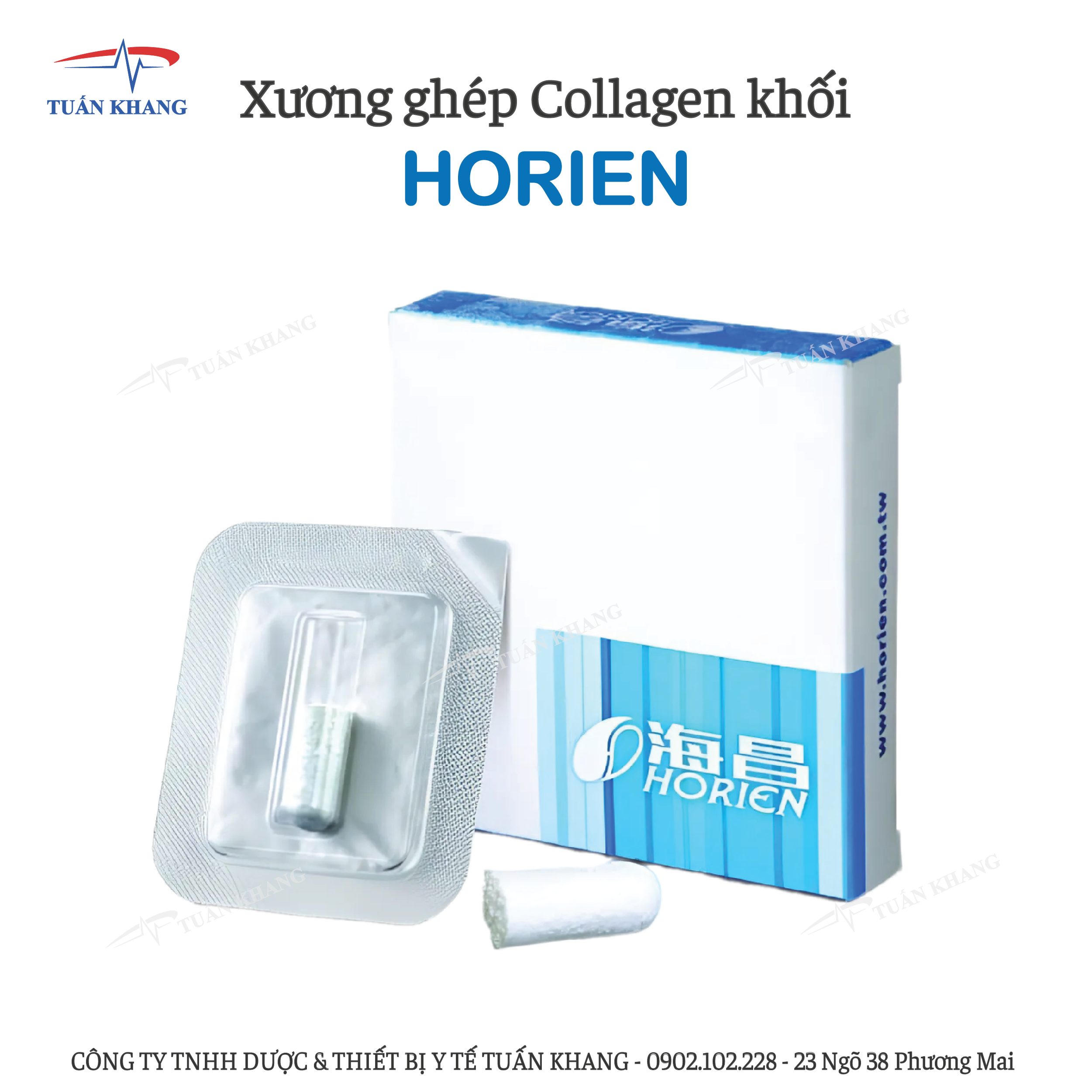 Xương khối Collagen khối HORIEN