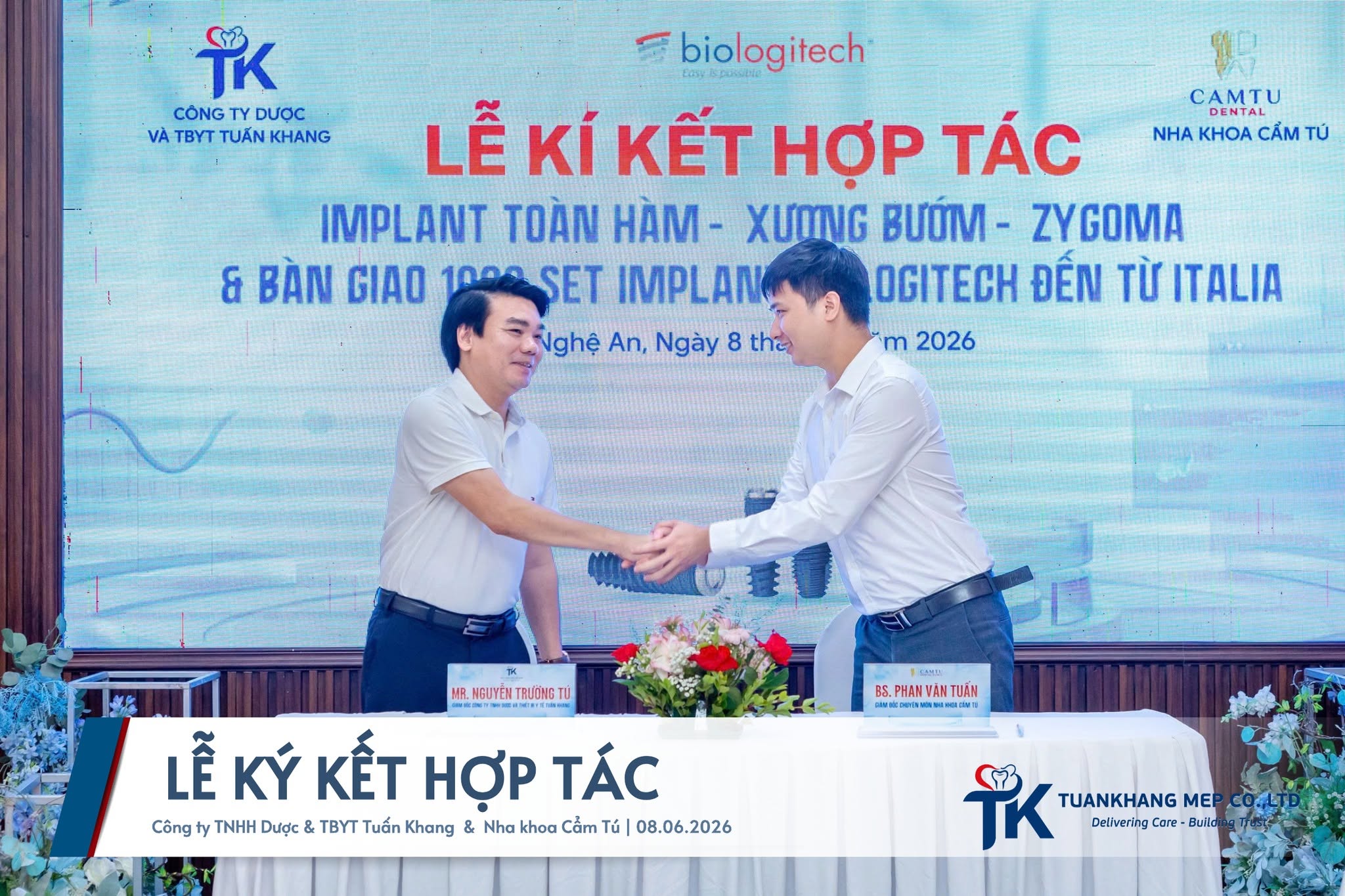 HỢP TÁC CHIẾN LƯỢC TRONG NHA KHOA